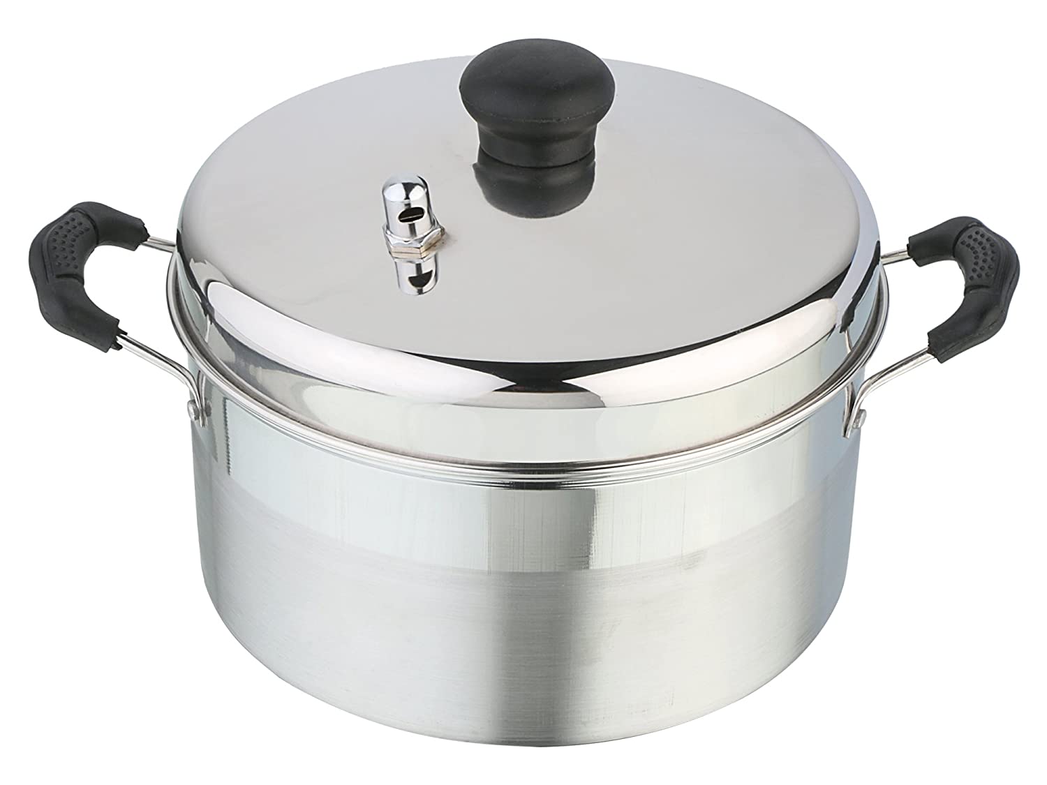 Stainless Steel Induction Compatible Standard Idli Cooker 21cm (4 Plates , 16 Idlis)