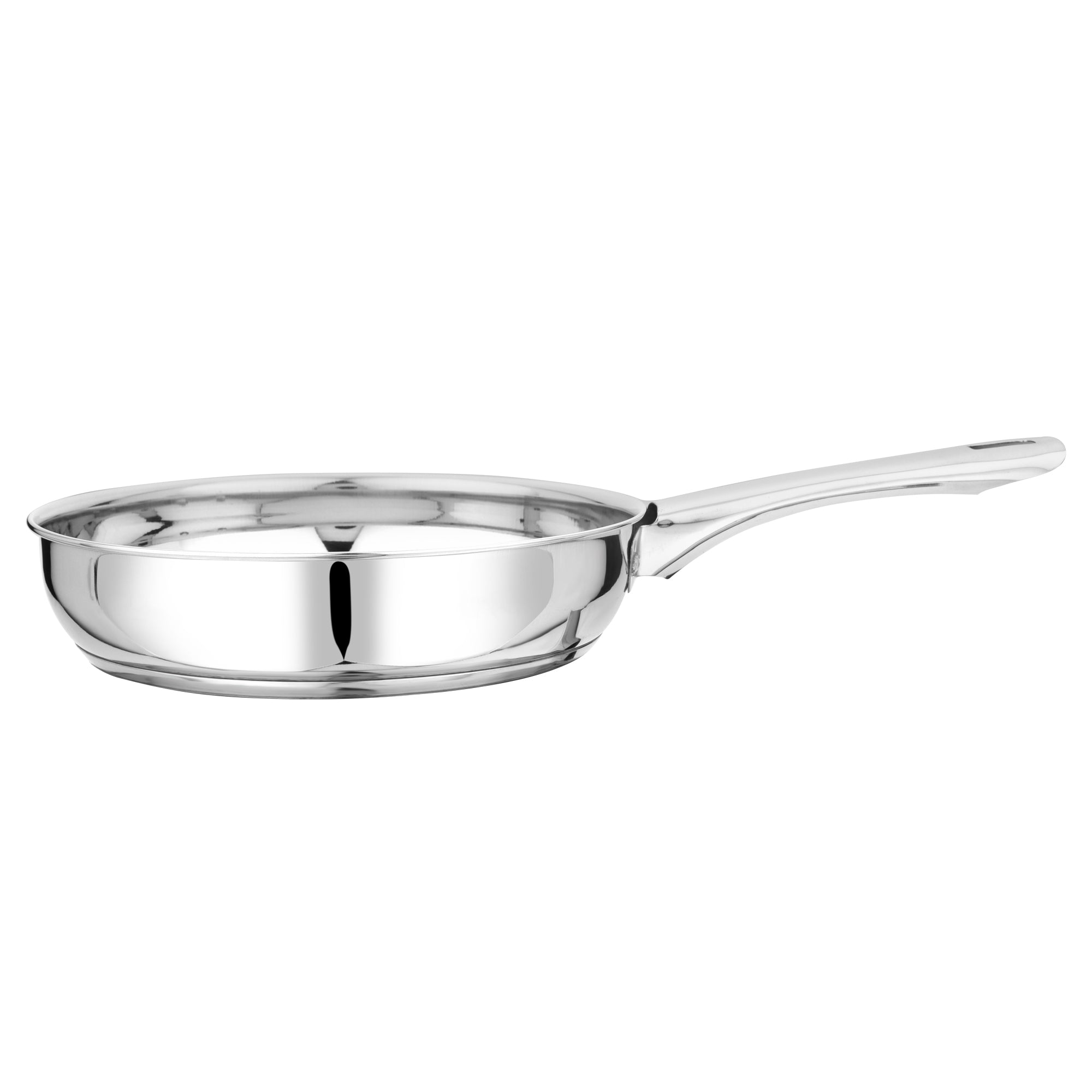 Stainless Steel Tri Ply Induction Base Frying Pan 22 cm (2000 ml)