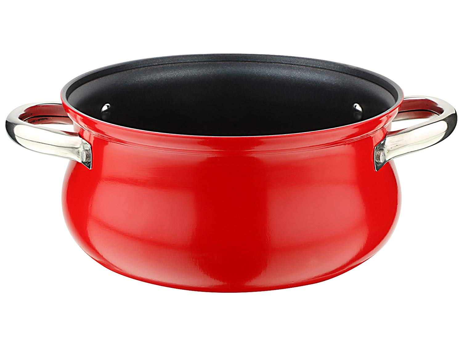 Non Stick Induction Compatible Handi Cook & Serve Casserole With Glass Lid (2500 ml)