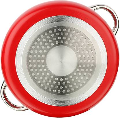 Non Stick Induction Compatible Handi Cook & Serve Casserole With Glass Lid (2500 ml)