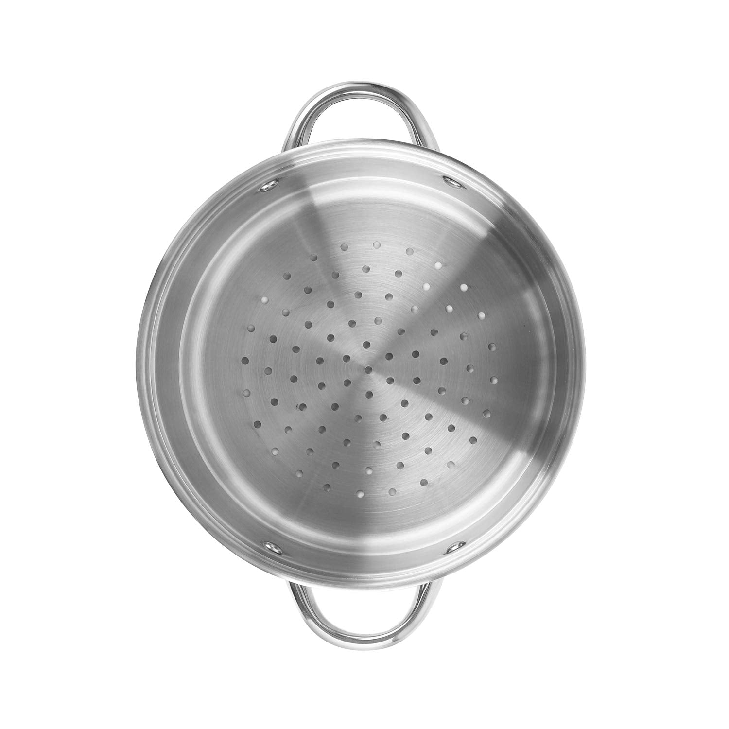 Stainless Steel Tri Ply Induction Base 2 Tier Steamer /Momo Maker, 18cm, 2 Liters